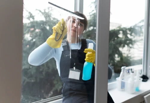 Nettoyage de vitres intérieures et extérieures à Palladuc